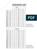 Flange Dimensions