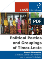 Timor-Leste Political Parties ALP Int. Projects