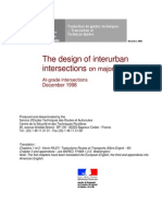 Design of Interurbain Intersections