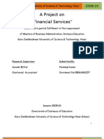 Project Financial Services