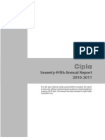 Seventy-Fifth Annual Report 2010-2011