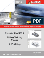 Inventor Cam 2010 Milling Training Course 2 5D Milling