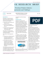 Exim Bank: Research Brief: Indian Petroleum Products Industry: Opportunities and Challenges