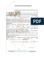 Documento de Prestacion de Servicios Musicales 111