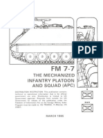 FM 7-7 The Mechanized Infantry Platoon and Squad (APC) PDF