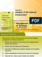 Analysis of The Internal Environment