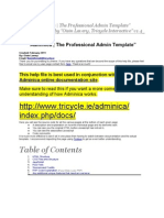 Adminica Documentation