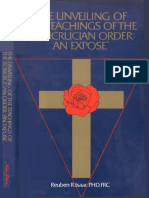 The Unveiling of The Teachings of The Rosicrucian Order An Exposé