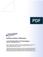 Load Testing Web 2.0 Technologies Whitepaper)