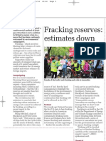 Fracking Reserves: Estimates Down