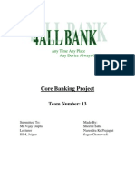 Iiim-Current-08 MCA IV Sem Pro Eva 13.Project-Core Banking System