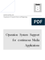 Chapter 8 Operation System Support For Continuous Media