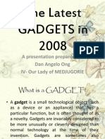 The Latest GADGETS in 2008