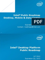 Intel Public-Roadmap Q1 - 2012