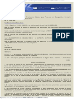 AÑO 2012. DISCAPACIDAD:Infoleg. Nomenclador de Prestaciones Básicas para Personas Con Discapacidad.