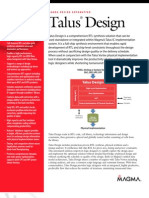 Talus Design Datasheet