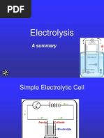 Electrolysis