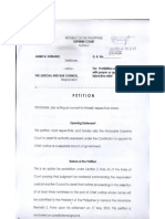 The Soriano Petition (GR 191032) : de Castro vs. JBC, GR 191002, 17 March 2010