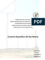 Contexto Geopolitico Del Gas Natural