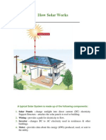 How Solar Works: Support Structure - Attaches The Solar Panels To Roof or Building