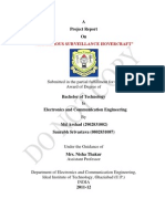 Amphibious Surveillance Hovercraft, Major Project, Final Year, Btech-EC, 2011-12