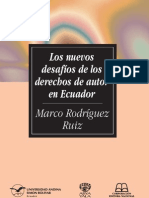 SM78-Rodríguez-Los Nuevos Desafíos de Los Derechos de Autor en El Ecuador