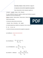 Examen de Quimica