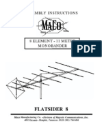 Maco Antenna Manual Flat 8