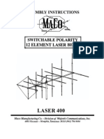 LASER 400: Assembly Instructions