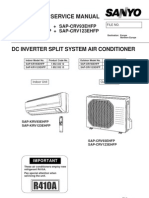 Service Manual Sap-Krv93ehfp Sap-Crv93ehfp Sap-Krv123ehfp S