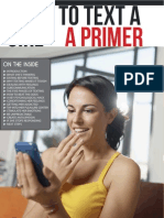 What To Text A Girl A Primer