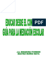 Educar Desde El Conflicto Estrategias para Trabajar La Mediacion