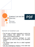 Company Law and Secretarial Practice Chapter 1