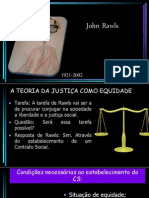 John Rawls e A Teoria Da Justiça Como Equidade