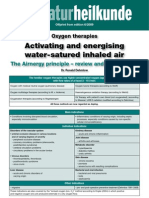 Oxygen Therapies The Airnergy Principle - Review and Original Data