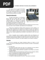 PROYECTO DE TALLER - Construcción de Un Panel Solar Térmico