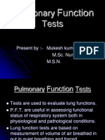 Pulmonary Function Test