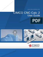 Cimco Cnc-Calc 2: User Guide