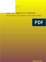 Kim-Order and Agency in Modernity