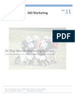 Pop Warner Marketing Plan