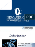 Dolor Lumbar Practica II