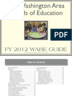 FY 2012 WABE Guide