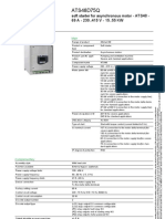 Spec Tehnice Schneider ATS48D75Q