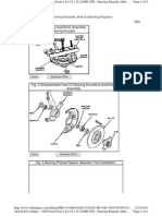 Fig. 3 Separating Hub/Rotor Assembly From Steering Knuckle