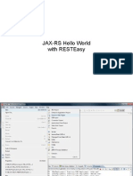 Jax-Rs Hello World With Resteasy