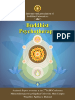 IABU 2012, Buddhist Psychotherapy