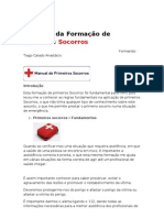 Trabalho Da Formação de Primeiros Socorros