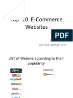 Top 10 E-Commerce Websites