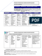 Proceso Hospitalizacion