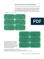 DiyAudio Tube Constant Current Source Board